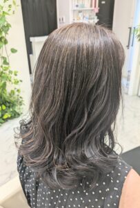 ノンジアミンアルカリカラーとヘナのダブルカラー