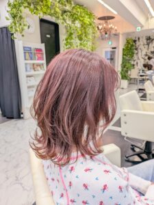 明るいカラーとヘナ